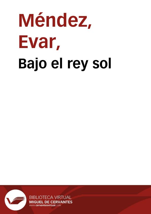 Evar Méndez