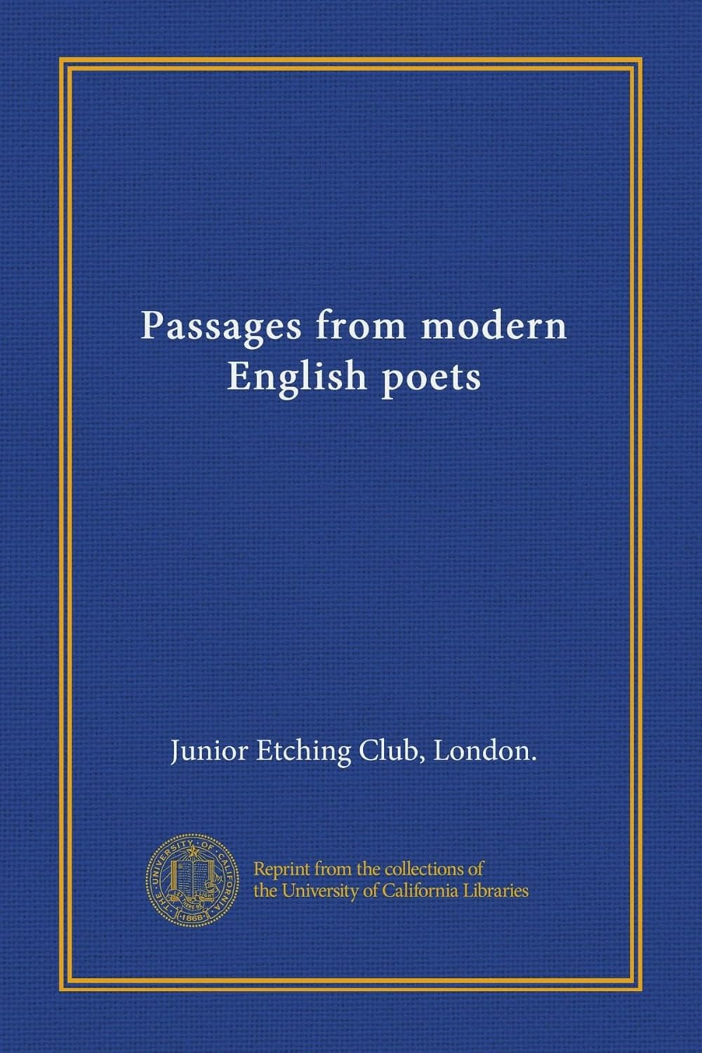Etching Club (London