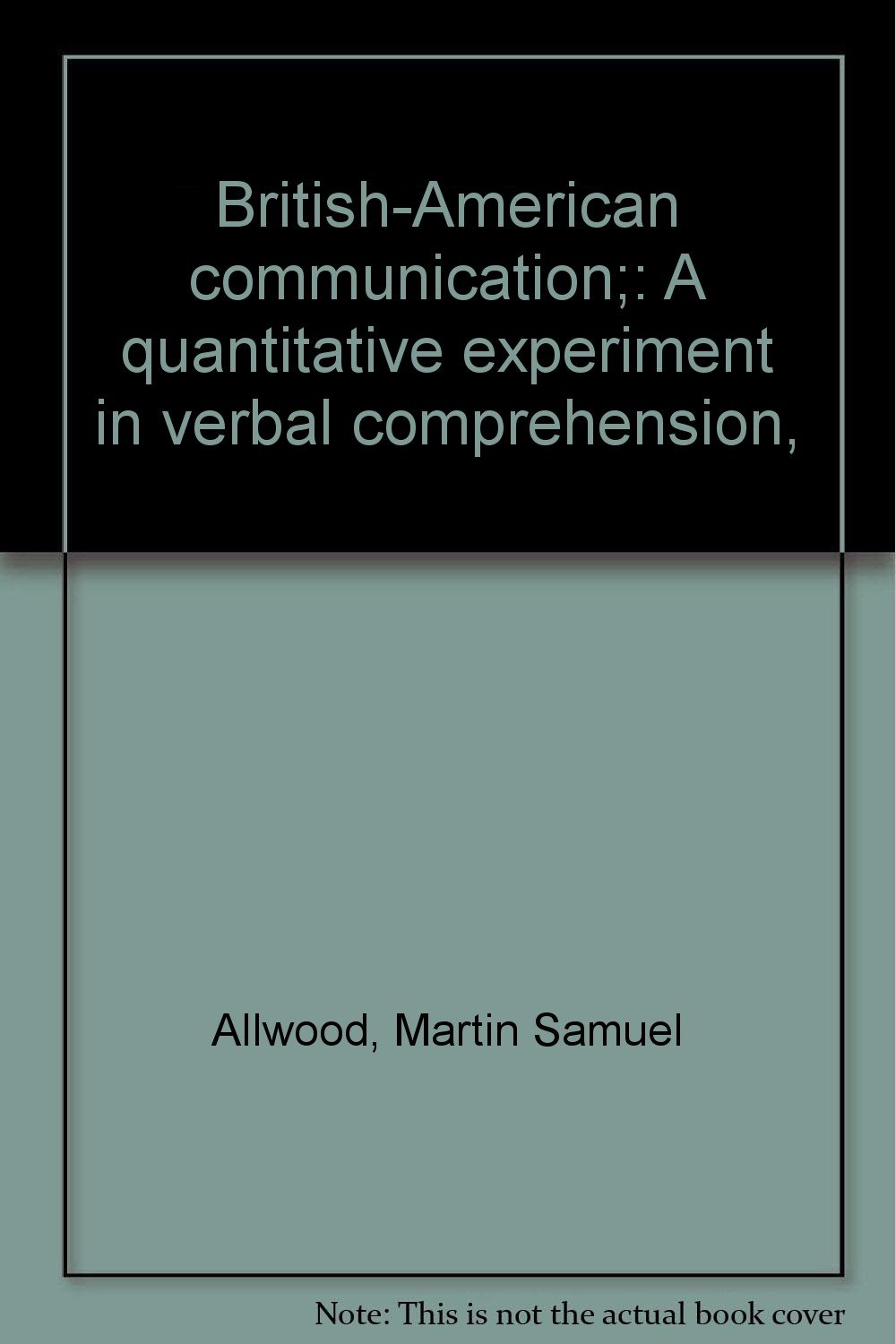 Martin Samuel Allwood