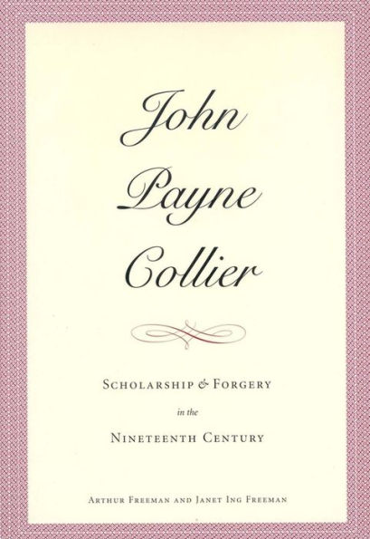 John Payne Collier (ed. )