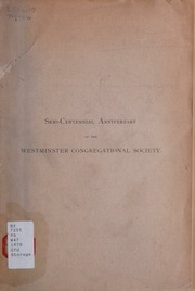 R.I. ) Westminster Congregational Society (Providence
