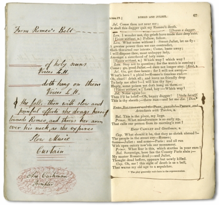 Shakespeare Promptbook Collection (Harvard Theatre Collection)