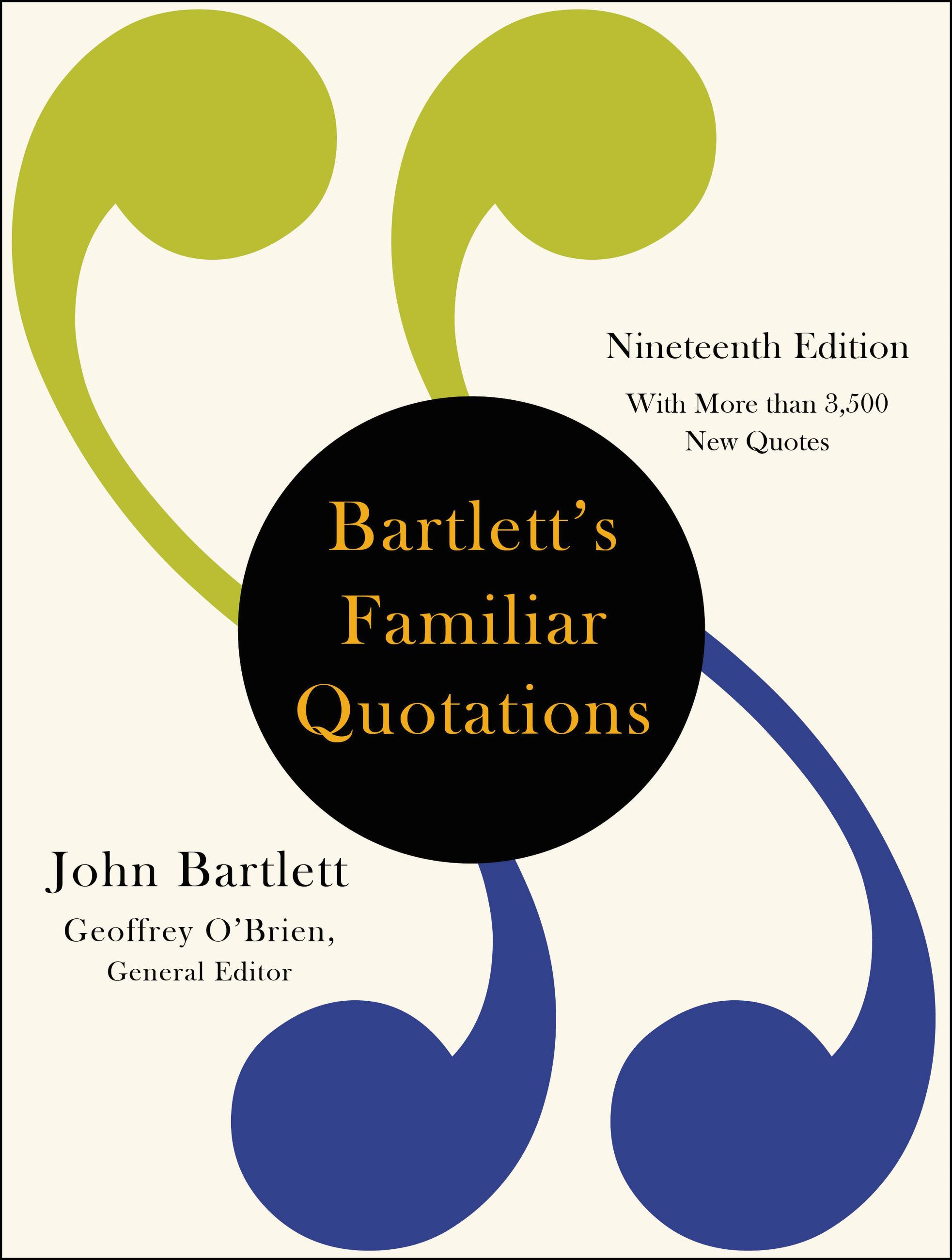 John Bartlett - undifferentiated