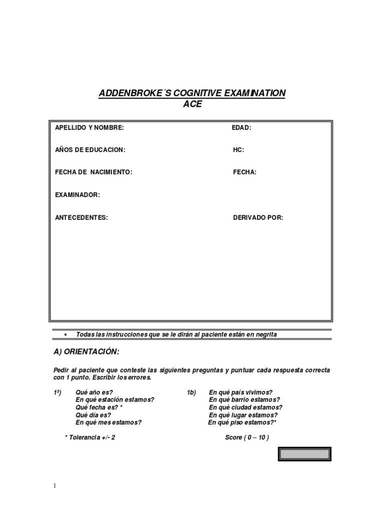 Ace Continuado
