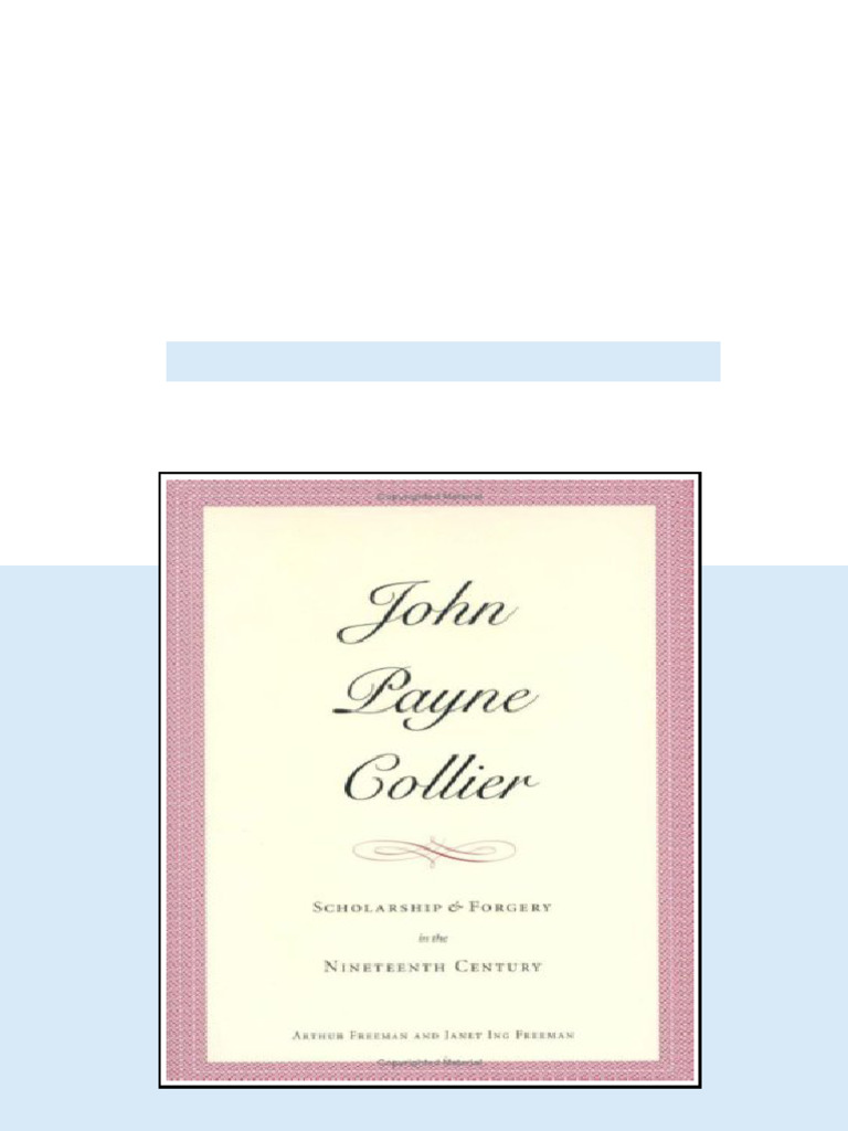 John Payne Collier (ed. )