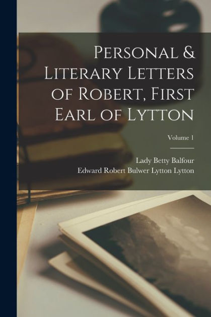 E.R. 1st Earl Lytton