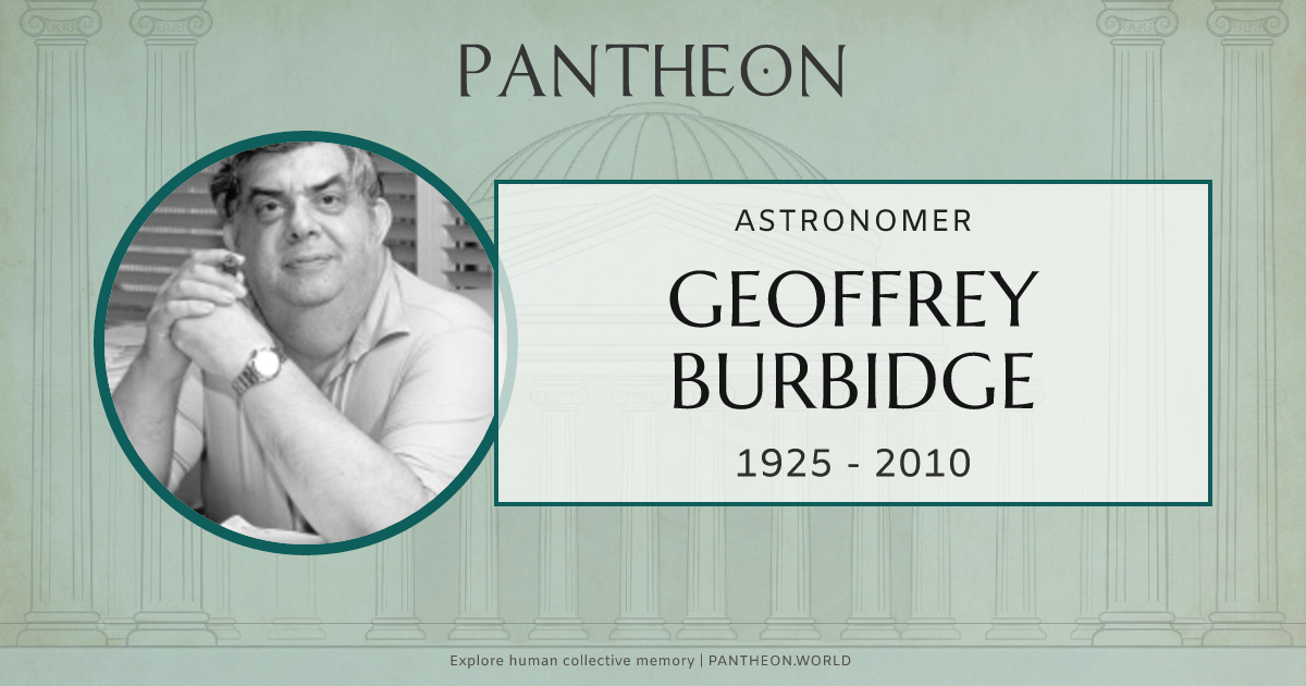 Geoffrey R. Burbidge