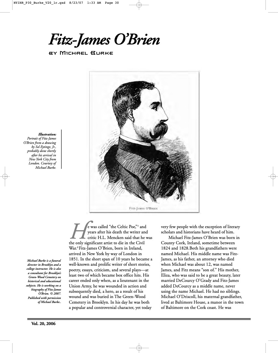 Fitz-James O'Brien