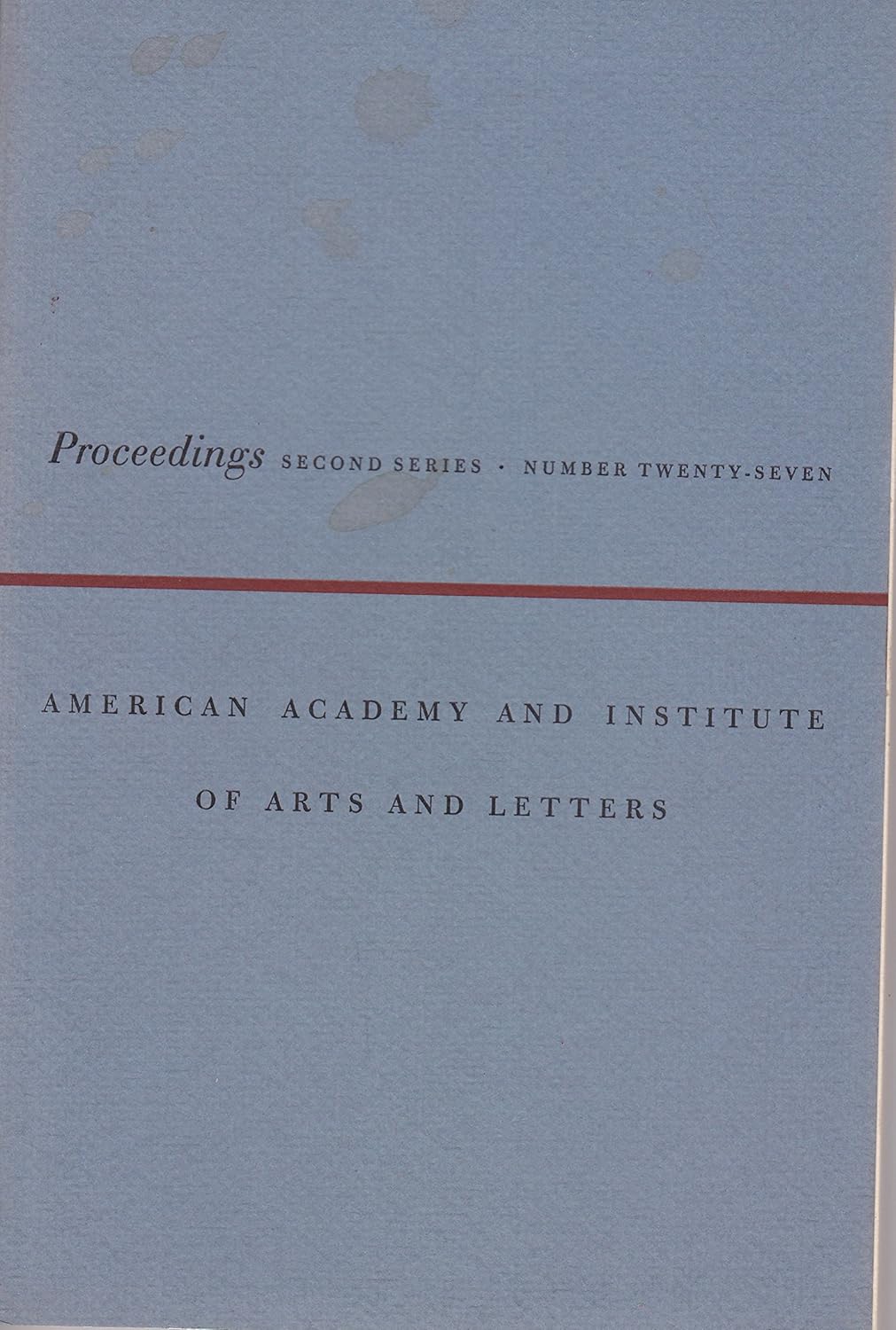 American Academy of Arts and Letters
