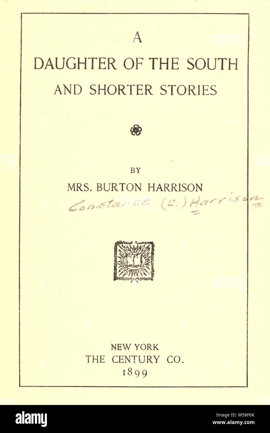 Burton Mrs Harrison
